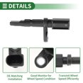 thumbnail image 4 of Unique Bargains ABS Wheel Speed Sensor Rear Left Right ABS Sensor Anti-lock Braking System Sensor No.4M0927807B/4M0927807B for Audi A4 2017-2024, 4 of 7