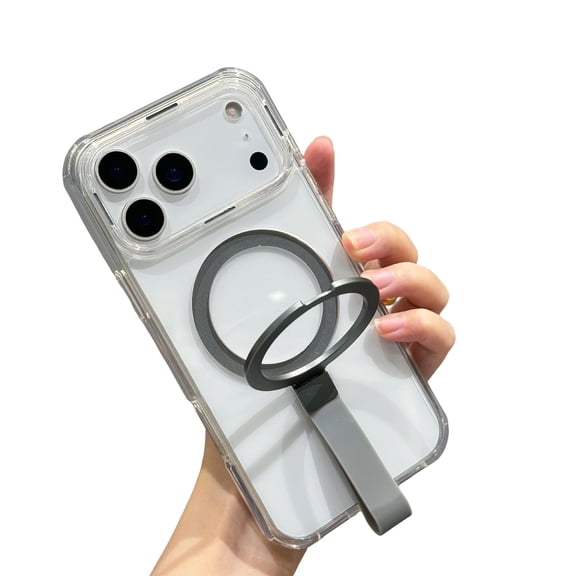 Shockproof Phone Case for Phone 15/16/17 Series with Detachable Anti-Drop Lanyard & Kickstand