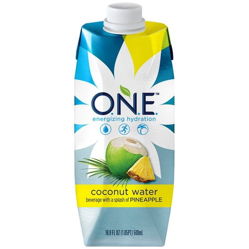 O.N.E. Pineapple Coconut Water, 16.9 Fl. Oz.