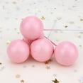 thumbnail image 3 of Event & Party Plastic Pink Blue Yellow White Birthday Party Ball Cake Topper Cake Decor Cake Decorating Supplies Ball Plug-In BLUE 2CM, 3 of 8