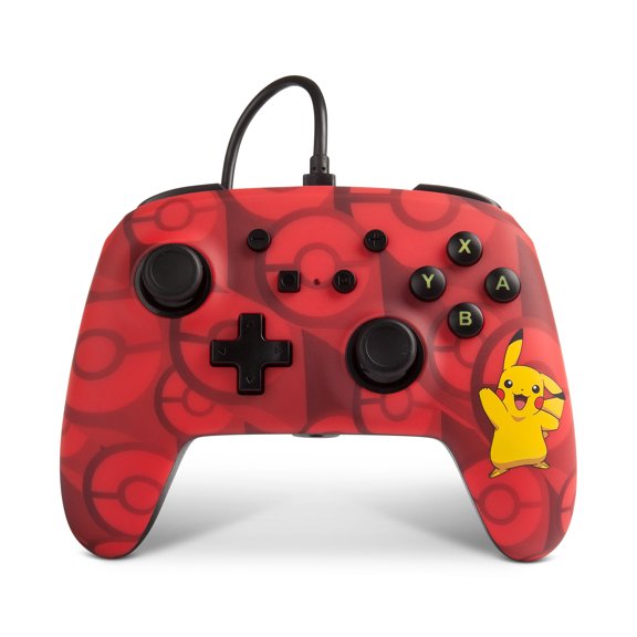 PowerA Enhanced Wired Controller for Nintendo Switch - Pokémon: Pikachu