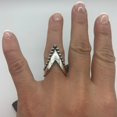 thumbnail image 5 of SS DESIGNS Silver Thumb Chunky Boho Open Adjustable Ring-Mothers Day Gift For Her, 5 of 9