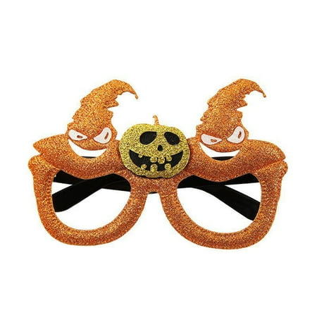 

SDJMa Halloween Glasses Novelty Halloween Party Favors Funny Plastic Pumpkin Spider Web Eyeball Sunglasses Cosplay Props Eyeglasses Halloween Toy for Kids Adults Halloween Party Decor (Cool Style)