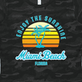 thumbnail image 4 of Inktastic Summer Enjoy the Sunshine Miami Beach Florida in Blue Women's T-Shirt, 4 of 5