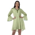 thumbnail image 1 of Moomaya Robes de Plage Imprimées Femmes Robe Aguichant Brodée Mini Robes Femmes, 1 of 4