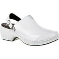 thumbnail image 3 of 4EurSole Work Shoes Womens Patent Leather Clog White RKH049, 3 of 6