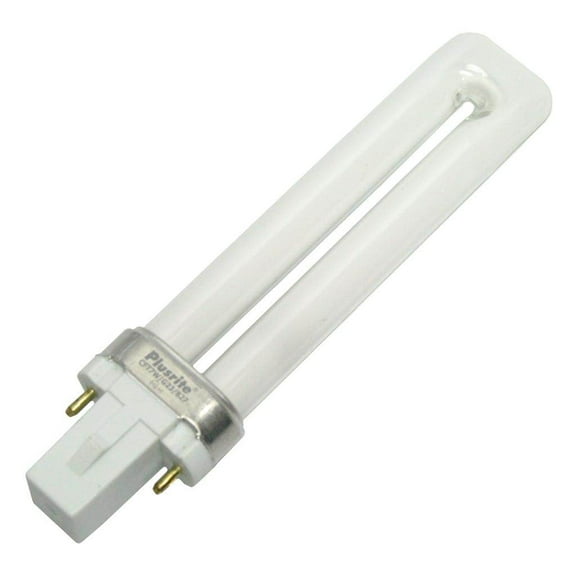 Plusrite 04003 - PL7W/1U/2P/827 4003 Single Tube 2 Pin Base Compact Fluorescent Light Bulb