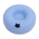 thumbnail image 3 of Cama túnel para gatos, nido para gatos, cueva escondida, resistente a los arañazos, lavable, con cremallera, cueva para gatos, condominio tipo donut Azul 50cm, 3 of 9