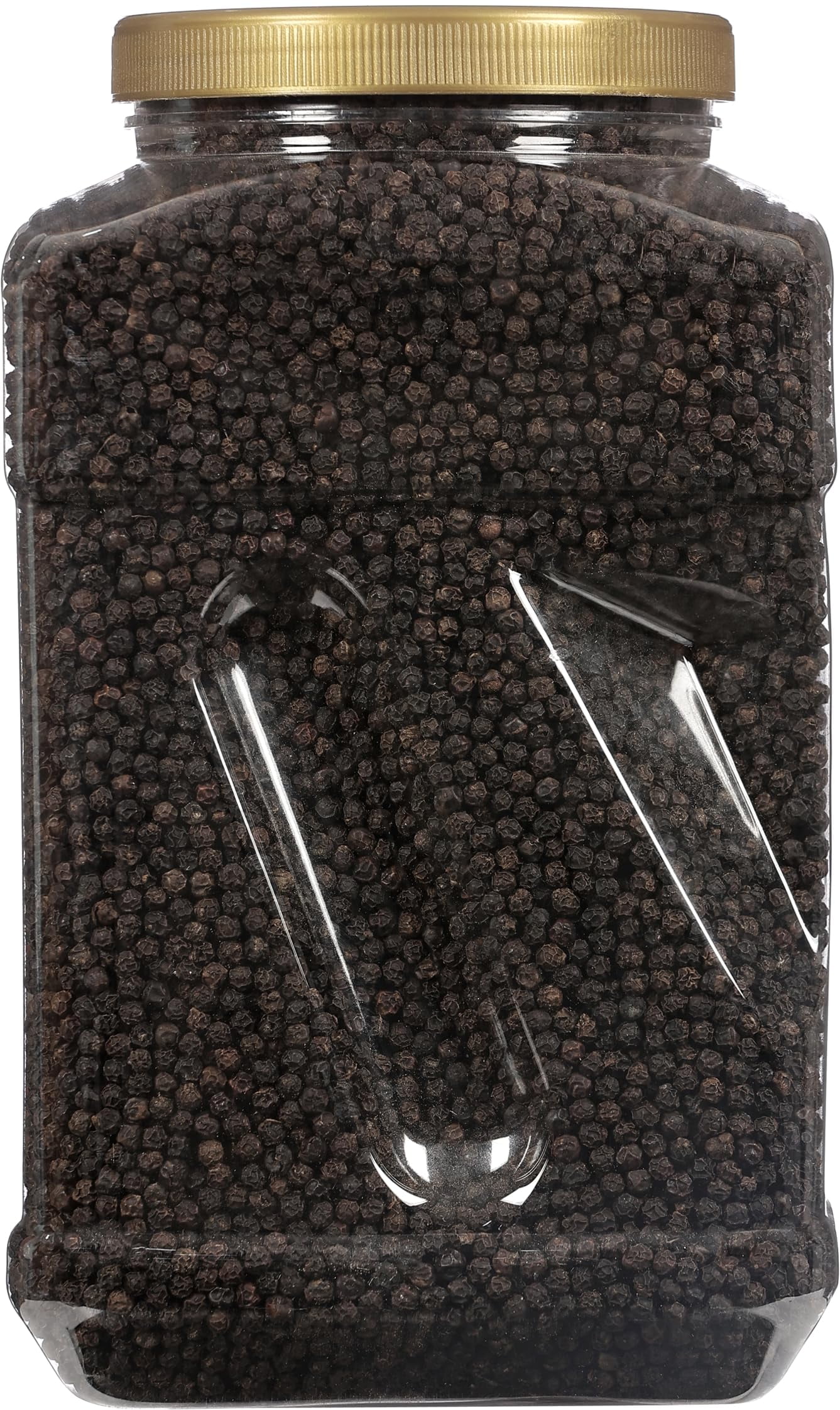 Rani Black Pepper Whole (Peppercorns), Premium MG-1 Grade 80oz (5lbs) 2.27kg Bulk PET Jar ~ All Natural | Gluten Friendly | Non-GMO | Kosher | Perfect size for Grinders!