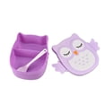 thumbnail image 3 of Boîte à Lunch pour Enfants avec Hibou de Bande Dessinée, portable, pour Pique-Nique, Boîte à Lunch, Récipient, 800 ml, 3 of 4