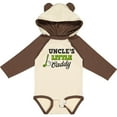 thumbnail image 3 of Inktastic Uncles Little Caddy with Golf Club and Ball Boys or Girls Long Sleeve Baby Bodysuit, 3 of 5