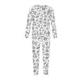 thumbnail image 4 of Family Colorable Pajamas Sets Christmas DIY Hand Painted 2 Piece Loungewear Set Cute Coloring Funny Soft Pajama Set, 4 of 5