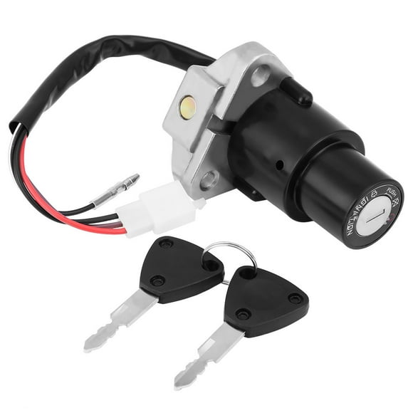 Interruptor de llave de encendido de motocicleta con llave desbloqueada compatible con YAMAHA DT125R Jadeshay A