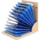 thumbnail image 5 of Soporte para Portapapeles, Estante de Almacenamiento para Portapapeles, Soporte para Portapapeles de Madera con Organizador de Estante de Metal Resistente para Aula y Oficina, 5 of 5