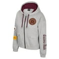 thumbnail image 2 of Women's Colosseum Gray Arizona State Sun Devils Alfie Full-Zip Hoodie Jacket, 2 of 3
