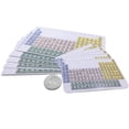 thumbnail image 3 of Pocket Periodic Table of Elements Chemistry Reference Cards Includes Wallet Size and Larger Charts - 12 Pack, 3 of 5