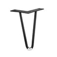 thumbnail image 3 of Pata de mueble Pies de sofá Fuerte Antideslizante Protector de piso de servicio pesado Reemplazo de patas otomanas para mesa Armario Gabinete Soporte 18 cm negro perfecl Protector de patas de cama, 3 of 8