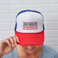 thumbnail image 6 of CafePress - Heavily Medicated For Your Protection - Adjustable Unisex Printed Trucker Hat with Mesh Back, 6 of 10