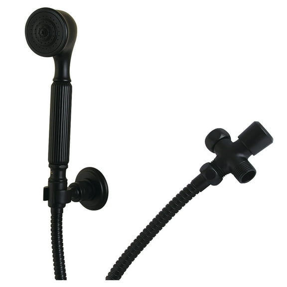 Kingston Brass KX1030SD Restoration Hand Shower Kit, Matte Black