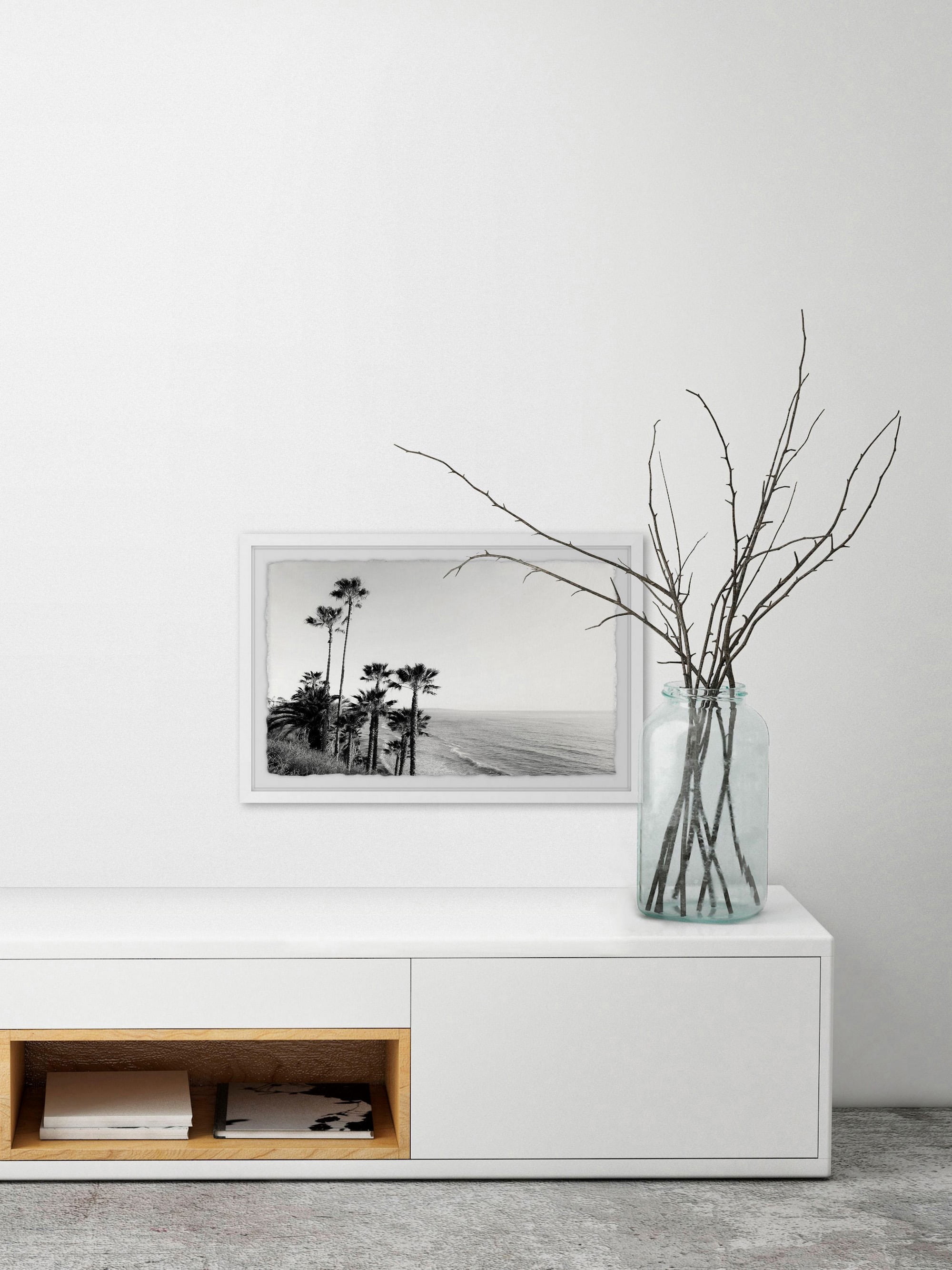 Hillside Blues II Framed Painting Print