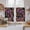Black, variant on Watercolor Floral Kitchen Curtains 63 Inch Length, Retro Botanical Flowers Leaves Spring Beige Tiers Curtains for Living Room Berdoom, Light Filtering Drapes Window Treatment 2 Panels 42"Wx63"L