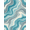 Blue Gray Cream, Pattern 2, variant on ODIKA Contemporary Art Motifs With Scattered Abstract Splash Details Non-Slip Chair-Friendly for Home Office, Gaming Room, Under Desk