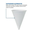 thumbnail image 3 of Bare Eco-Forward White Disposable Paper Drinking Cup 4.25 oz. 200 Ct, 3 of 3