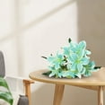 thumbnail image 6 of Kraoden Artificial Silk Lilies Bouquet, Realistic Faux Flower Arrangement for Home and Office Decor, Life-Like and Long-Lasting Decorative Flowers, 6 of 6