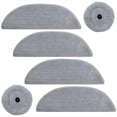 thumbnail image 1 of Almohadillas de Repuesto para Fregona para S8 MaxV Ultra Robot Aspirador, Toallitas de Microfibra, Accesorios Reutilizables, Paquete de Repuesto, 1 of 8
