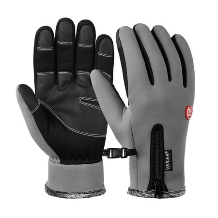 Cycling Gloves Smartphone Touchscreen Gloves Winter Outdoor Bike Gloves Waterproof Warm (Best Pogies For Winter Biking)