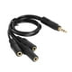 thumbnail image 4 of Cable divisor 3xAUX de 3,5 mm macho a 3,5 mm hembra de PVC Negro Strade Fareast Limited, 4 of 8