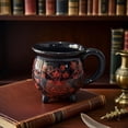 thumbnail image 4 of Halloween Witch Cauldron Mug, Ceramic Mug for Coffee Tea Dishwasher Safe Drinking Cup for Halloween, Witch's Cauldron Coffee Mug Ceramic Drinkware Decor,3.3x3.7x5.3 Inch, 4 of 6