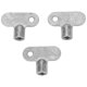 thumbnail image 1 of 3pcs Radiator Wrench Solid Radiator Bleed Wrench Square Aperture Radiator Wrench, 1 of 3