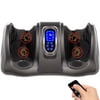 Best Choice Products Therapeutic Kneading & Rolling Shiatsu Foot Massager w/ High Intensity Rollers, Remote - Gray