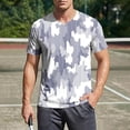 thumbnail image 6 of Vetsdori Mens Short Sleeve Shirts Breathable Sport Pullover Summer Fashion Shirts Casual V-Neck Stylish Tops for Men, 6 of 6