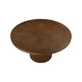 thumbnail image 5 of Meridian Furniture Belinda 60" Brown Solid Wood and Veneer Dining Table, 5 of 6