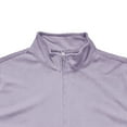 thumbnail image 4 of HomeDM Men's Short Sleeve Quarter Zip Shirts, Casual Solid Color Summer Basic Tee, Purple, 4 of 8