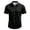 Black-A-80611aa, variant on S-4XL Mens Button Up Shirts Short Sleeve Collared V Neck Mens Dress Shirt Summer Business Casual Red Mens Shirts Casual