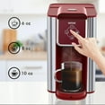 thumbnail image 3 of SiFENE 3-in-1 Single Serve Coffee Maker - Removable Water Reservoir - Red, 3 of 8