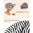 thumbnail image 4 of Gorro de ducha Yanibest, reutilizable y resistente al agua para mujer, 4 of 9