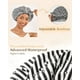 thumbnail image 4 of Gorro de ducha Yanibest, reutilizable y resistente al agua para mujer, 4 of 9