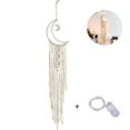 thumbnail image 3 of EIMELI  Final Clear Out! Handmade Woven Macrame Tapestry Wall Hanging Boho Style Room Decoration Backdrop Living Room Home Decor Art, 3 of 7