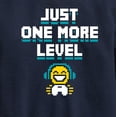 thumbnail image 3 of Instant Message - Gamer Just One More Level - Toddler & Youth Crewneck Fleece Sweatshirt, 3 of 6