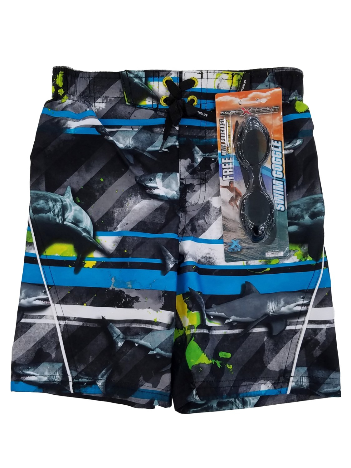 shark swimming trunks