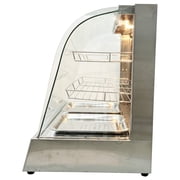 INTBUYING 3 Tiers Electric Food Warmer Dessert Display Cabinet Heated Case 30-110 ℃
