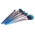 thumbnail image 3 of Juego de brochas de maquillaje NikouMX 7 piezas Azul Negro degradado, 3 of 8