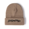 thumbnail image 4 of Gorro de lana para mujer, estilo otoño e invierno, gorro de moda con punta fría y letras bordadas, gorro de punto cálido para hombre, 4 of 6