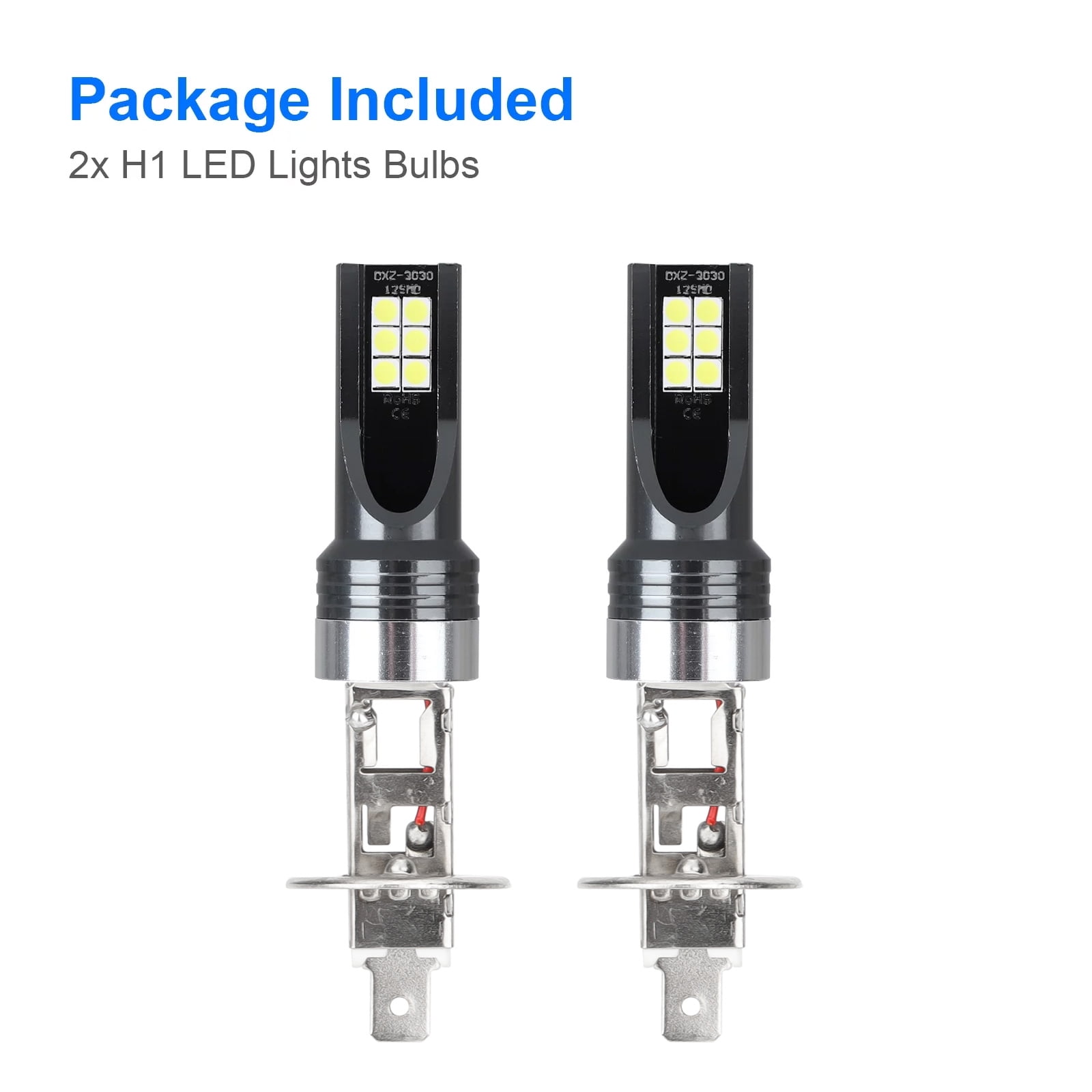 H1 LED Headlight Bulbs, EEEkit Car H1 Light Bulbs w/ High Low Beam