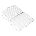 thumbnail image 4 of Barbecue Net, Camping Fire Grill Stainless Steel Reasonable Grid Size High Temperature Resistant Foldable  For Dinner, 4 of 8