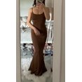 thumbnail image 2 of Robe Longue Décontractée pour Femme, Aguichant, Sans Manches, Dos Nu, Moulante, Maxi, Été 2023, Ajustée, Élégante, 2 of 5